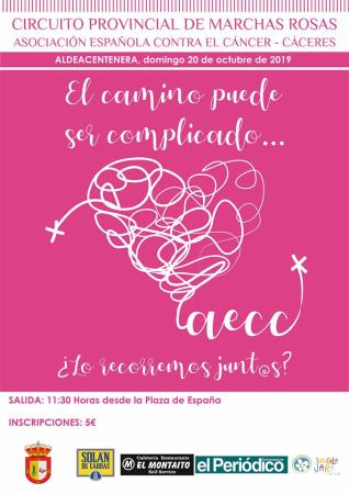 CARTEL MARCHA ROSA 20 OCTUBRE 2019